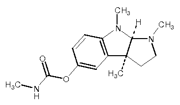 毒扁豆碱