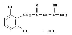盐酸胍法辛 结构式